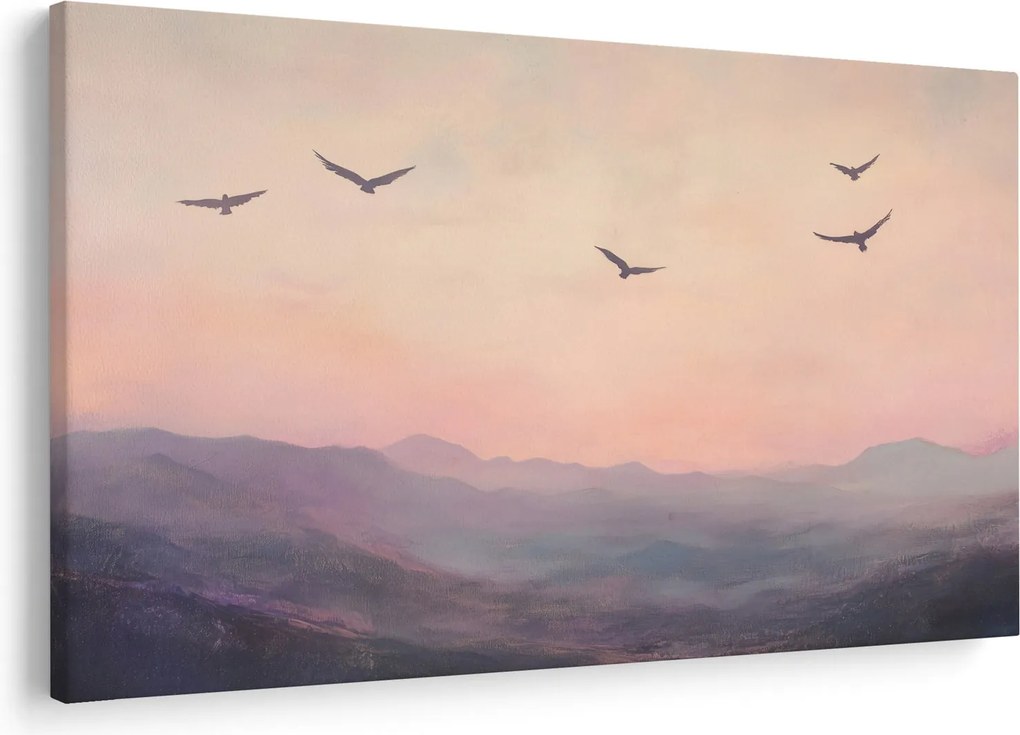 Kép - Madárcsapat II. (90x60 cm)