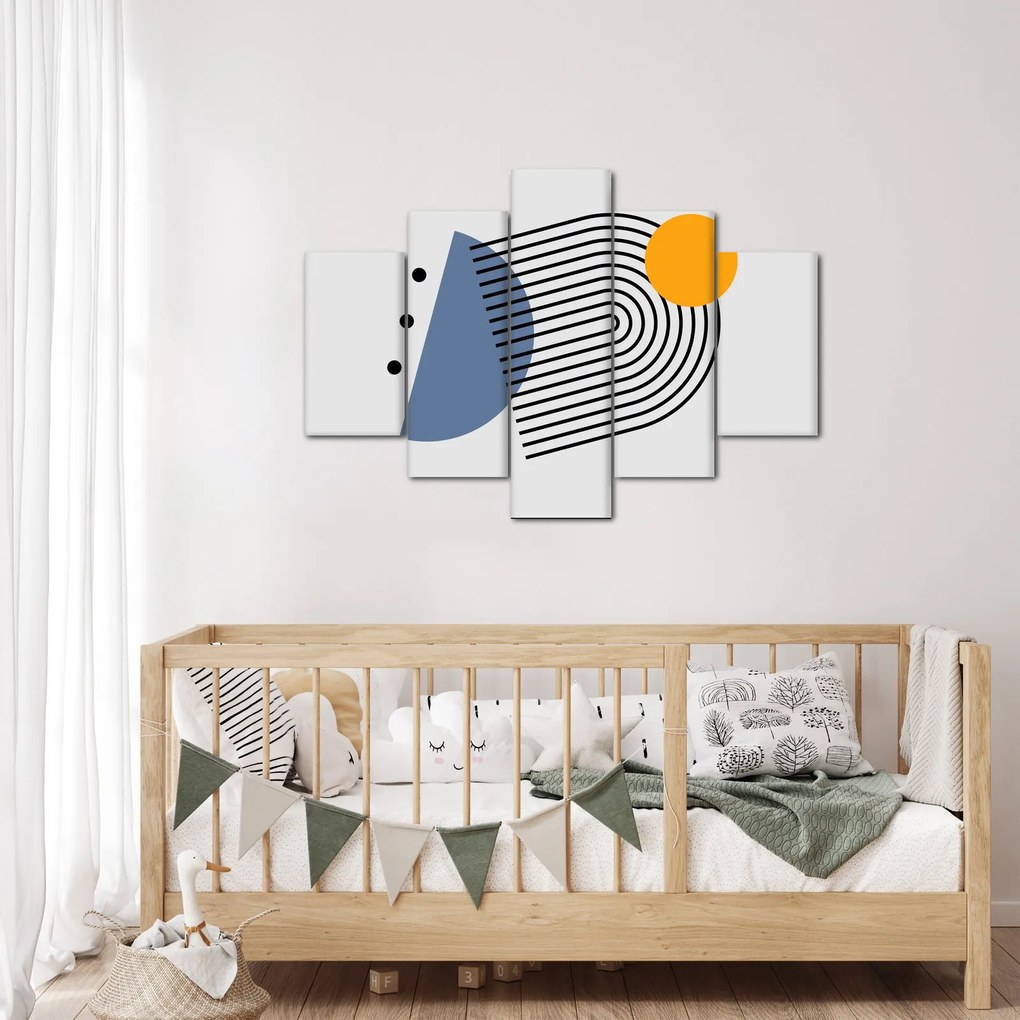Kép - Minimalista absztrakció N⁰2 (150x105 cm)