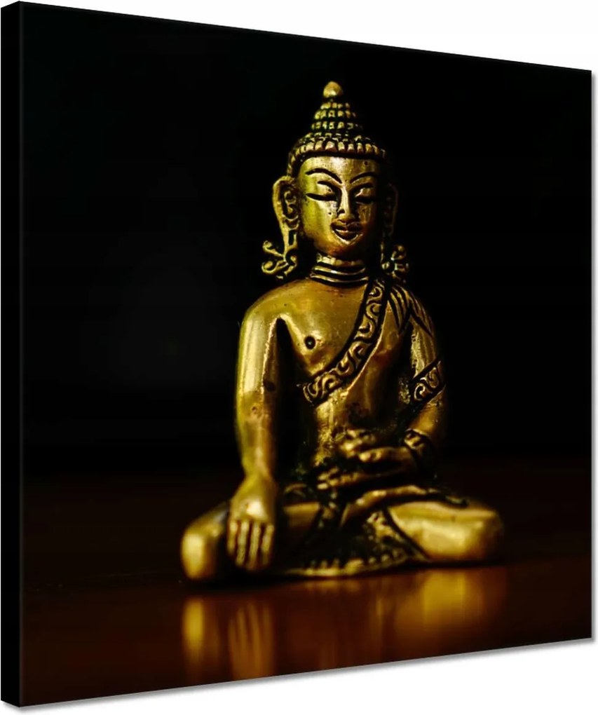 Vászonkép 30x30 Arany Buddha Arany
