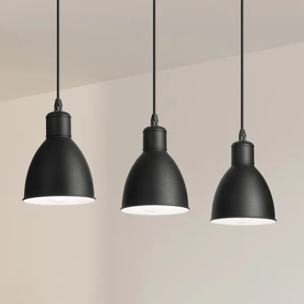 Brilagi - LED csillár kábelen RIDDY 3xE27/60W/230V fekete
