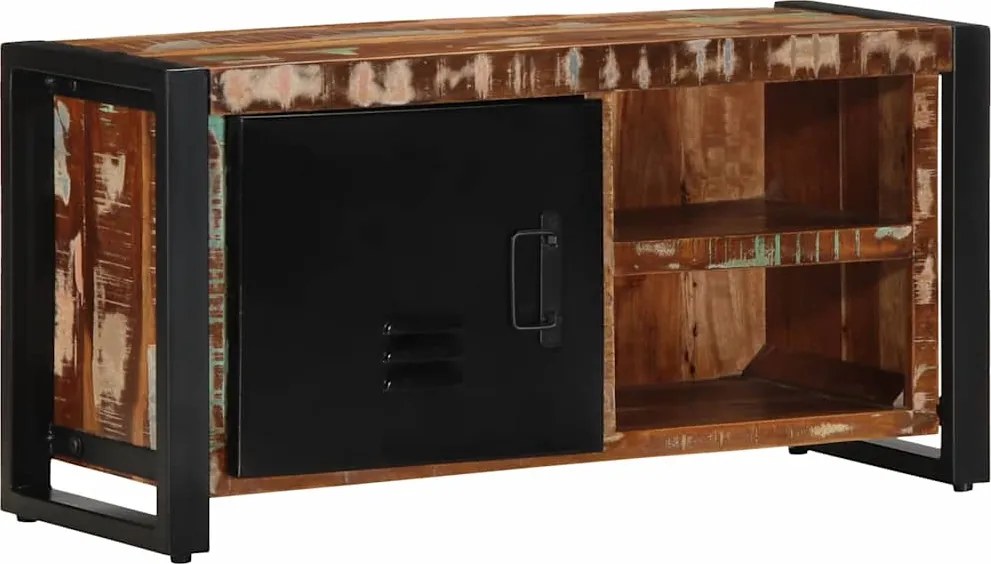 vidaXL tömör újrahasznosított fa TV-szekrény 80 x 30 x 40 cm
