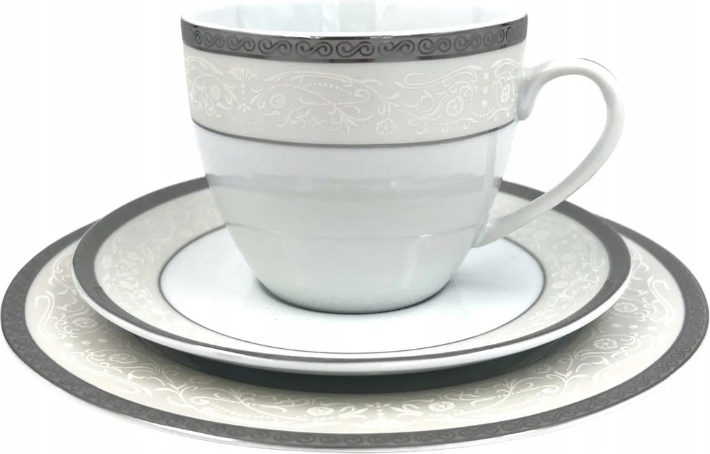 Reggeliző-kávézó Bogucice Agawa Platin 18 db-os