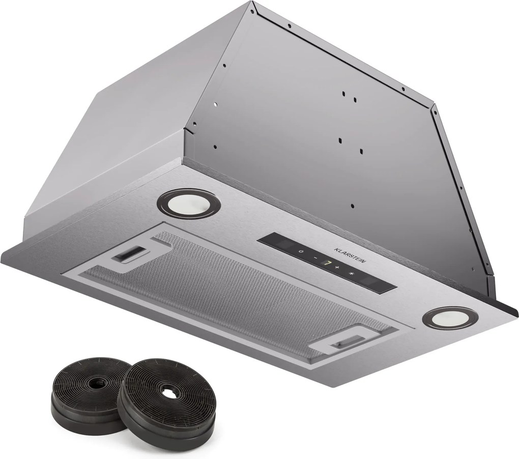 Klarstein Paolo 52 Beépíthető főzőlap 52 cm 463 m³/h LED Touch A++