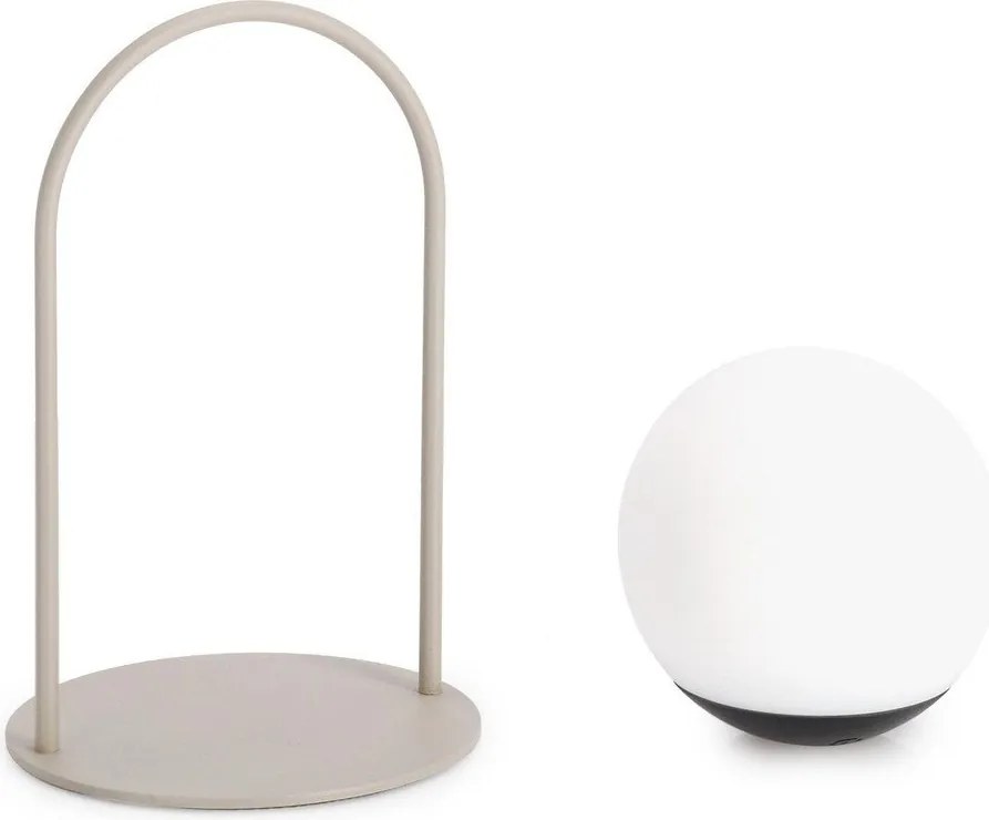 USB LED asztali dimmelhető kültéri lámpa ø 13,5 cm Pansy – Bizzotto