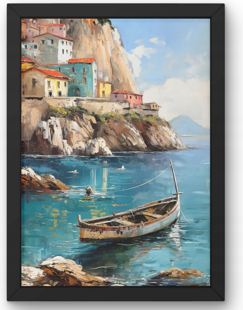 Poszter Házak a sziklán