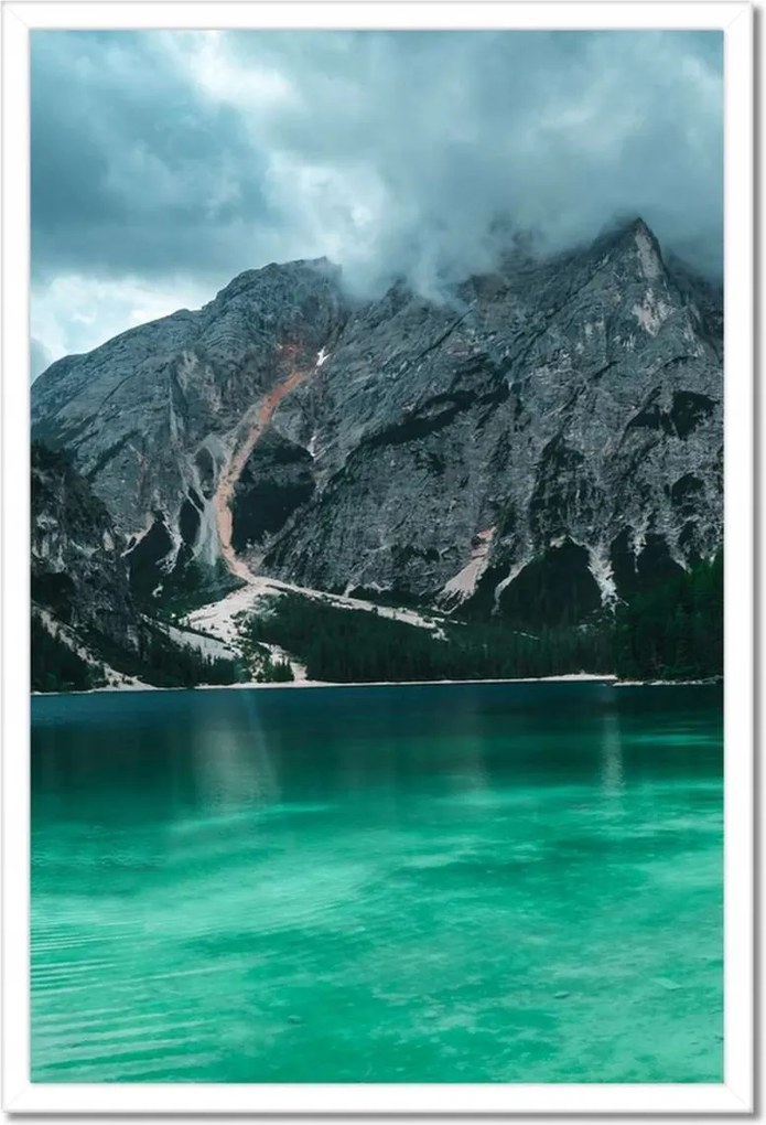 Poszterek keretben 40x60 Hegyi tó Tájkép