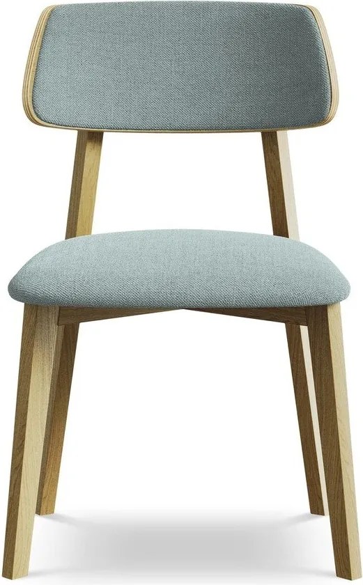 Kék tömörfa étkezőszék Niu – Makamii