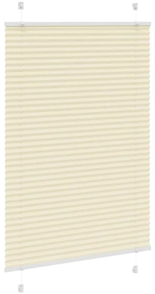 pliszírozott redőny krém 100x150 cm szövetszélesség 99,4 cm
