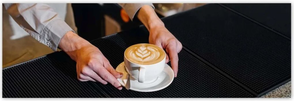Poszterek 200x66 Barista kávé tálalás