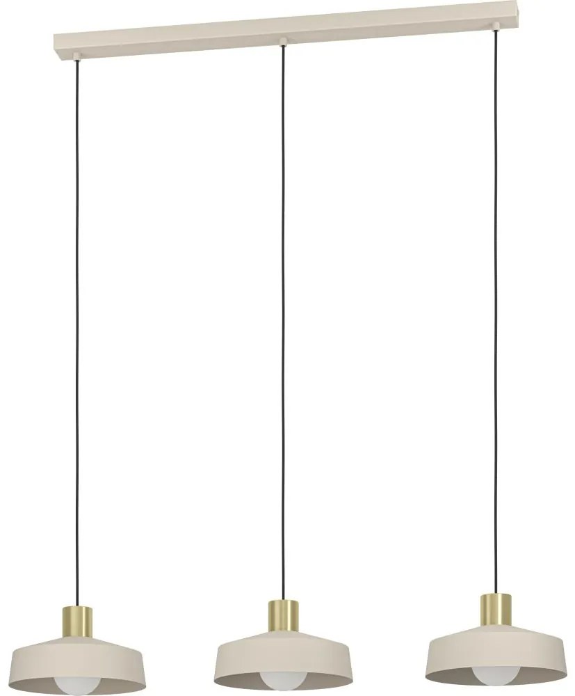 Eglo 900431 - Csillár zsinóron VALDIOLA 3xE27/40W/230V