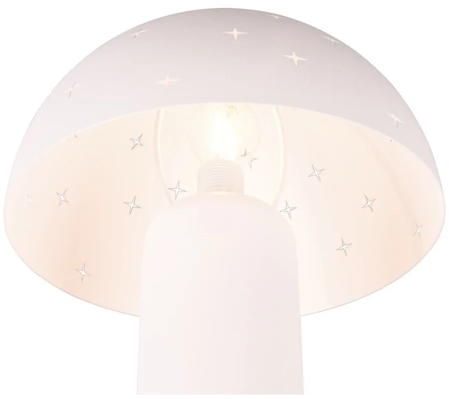 Fehér asztali lámpa (magasság 32,5 cm) Seta – Trio