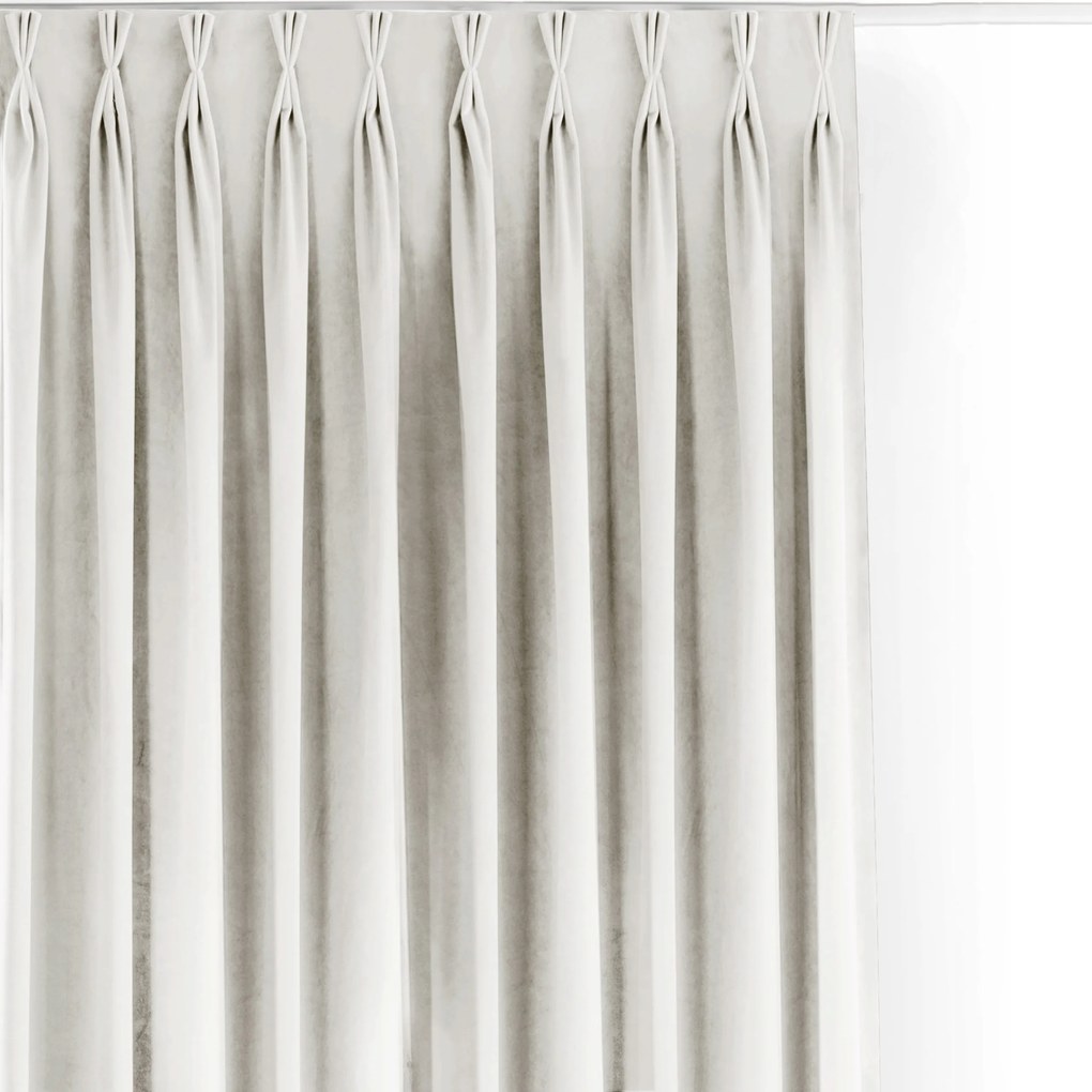 Filumi Függöny velvet matt flexy étkező Világos Bézs 400x250