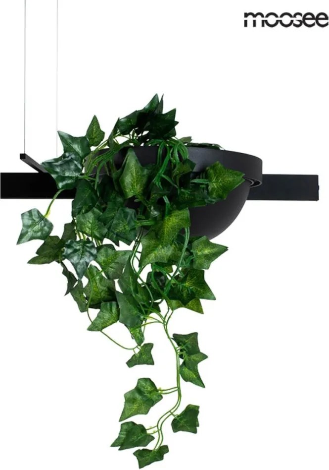 KING HOME MSE1501100210 PLANT Modern Függesztett Lámpa Fekete LED IP20