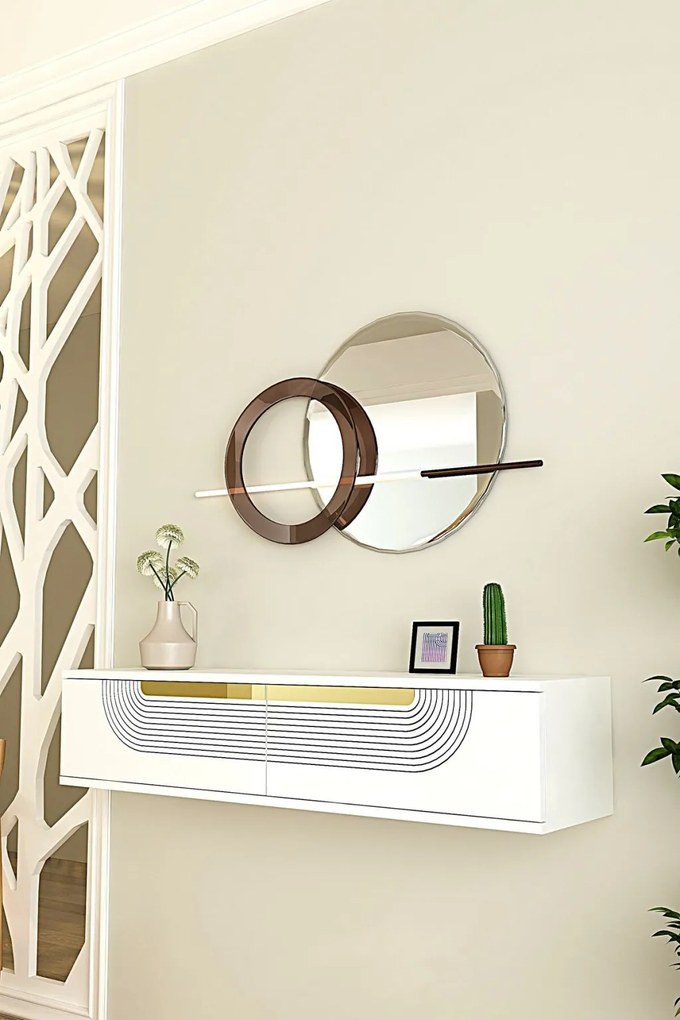Meyra 120 - White, Gold