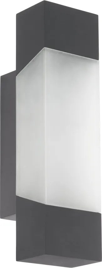 EGLO 97222 FORZANO Modern Kültéri Fali Lámpa Antracit LED IP44