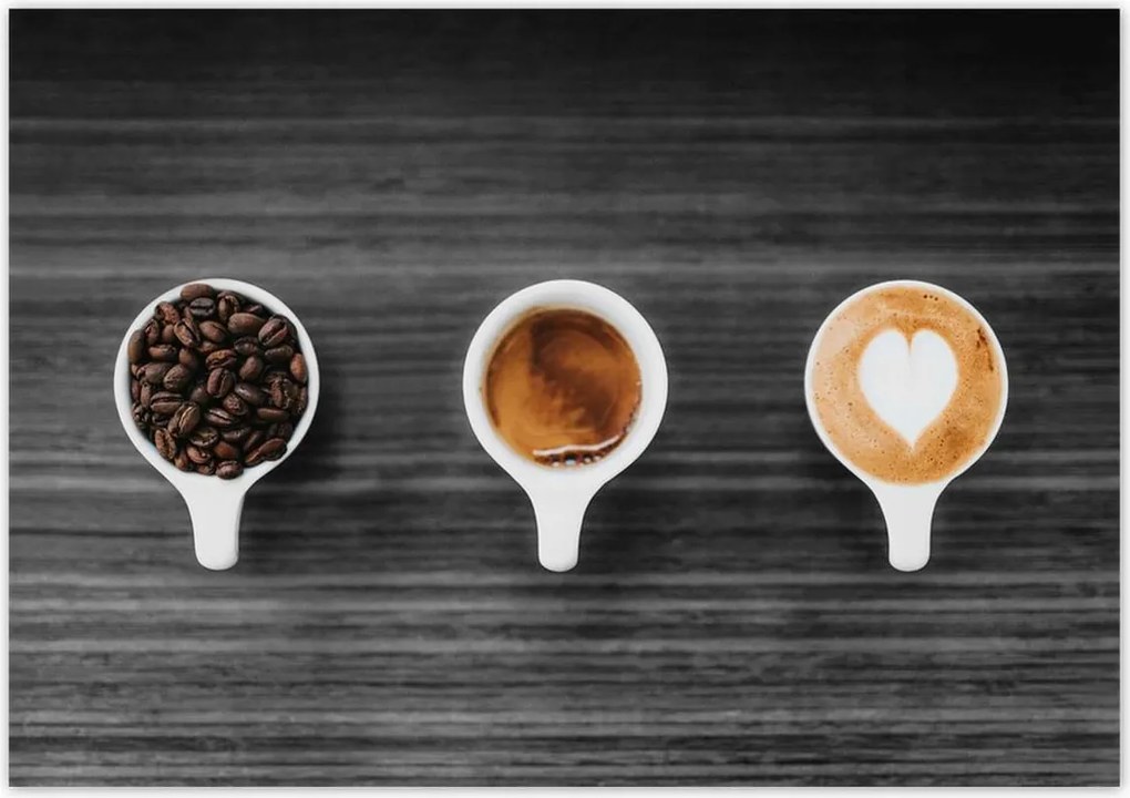 Poszterek 100x70 Kávék a konyhába Kávék Kávé