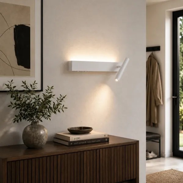 BRILAGI - ARLIX LED fali spotlámpa LED/3W/230V + LED/7W, fehér, CRI 90