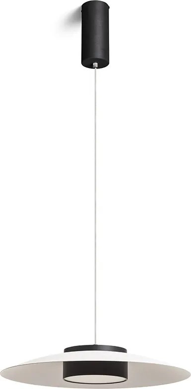 RENDL SFERA DIMM závěsná černá 230V LED 15+9W 3000K