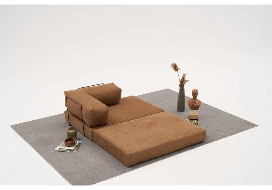 Kétszemélyes kanapé Comfort - Barna v2