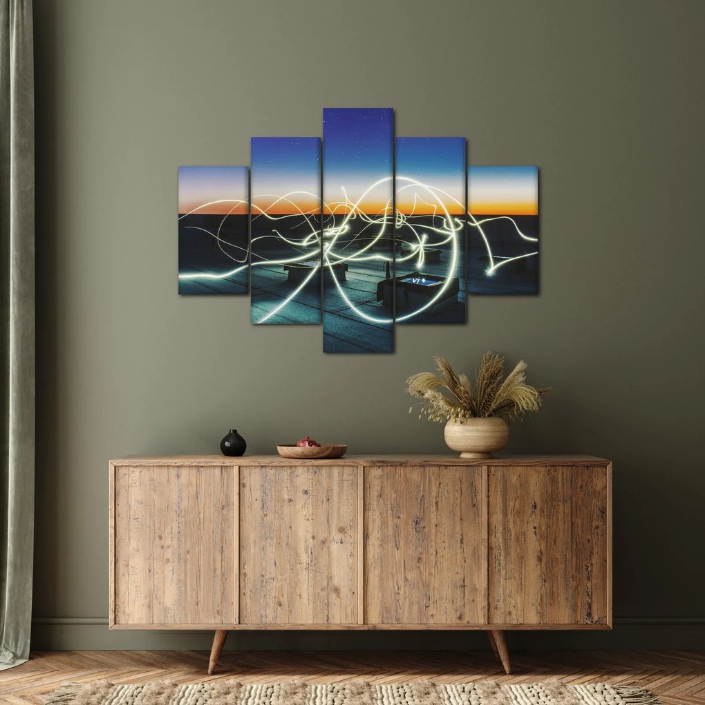 Kép - kilátás az égre a tetőről (150x105 cm)