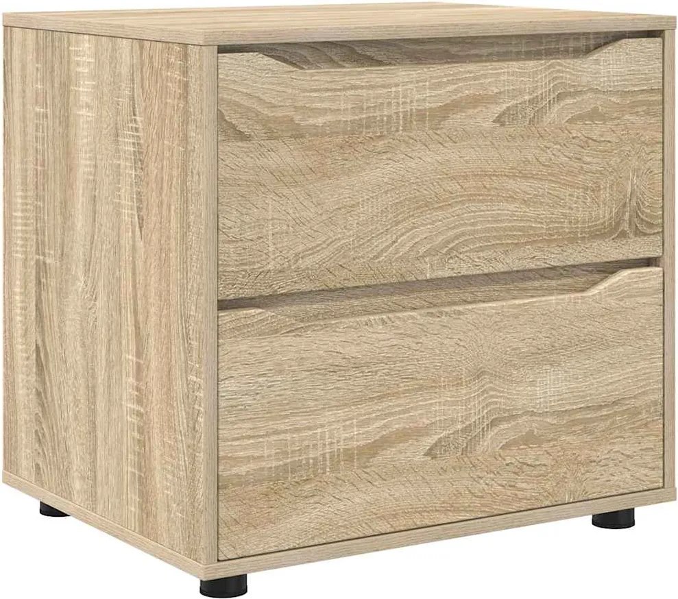 vidaXL Tárolószekrény Sonoma tölgy 60 x 48 x 57 cm Faanyag