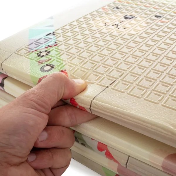 PETITE&MARS - Összecsukható játékszőnyeg CAMPY ELEPHANT&CITY