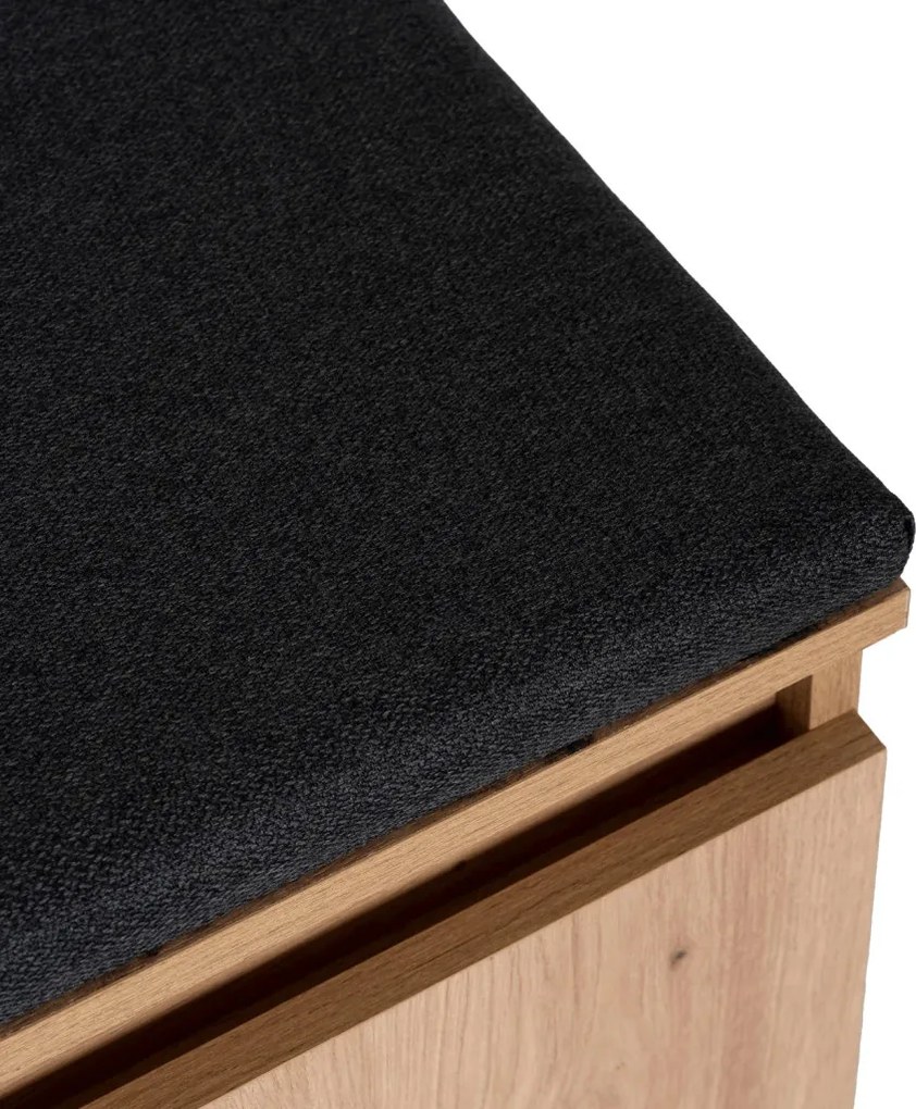 Előszoba bútor szett 60 cm artisan tölgy/grafit színben – MODENA