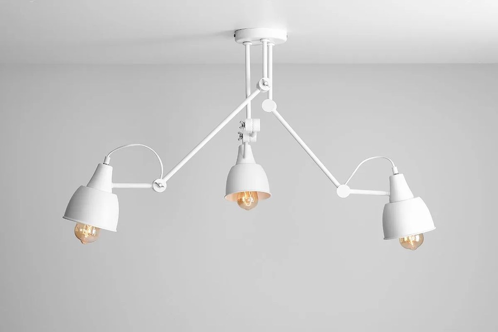 Aldex loft skandináv mennyezeti lámpa aida fehér ald814pl_e