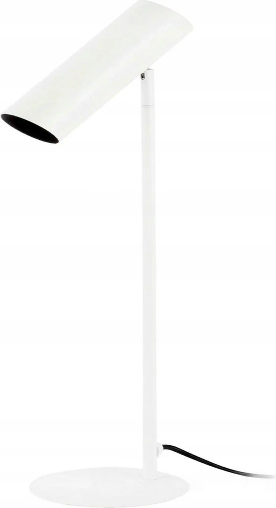 Faro Link fehér asztali lámpa, acél, GU10, modern dizájn, 8W, IP20