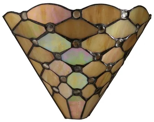 Endon 64302 - Tiffany PEARL fali lámpa 1xE14/40W/230V