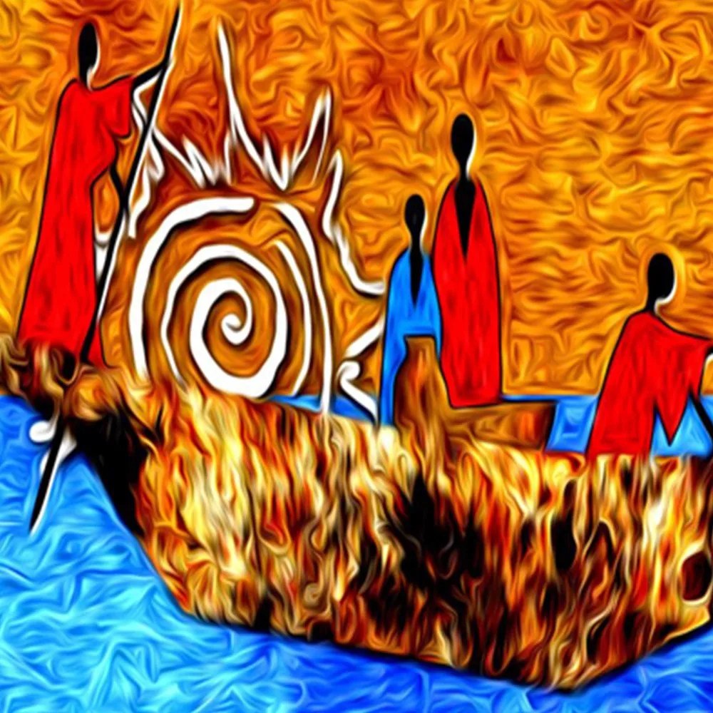 Gario Paraván Hajós utazás Méret: 145 x 170 cm, Kivitelezés: Forgó paraván 360°