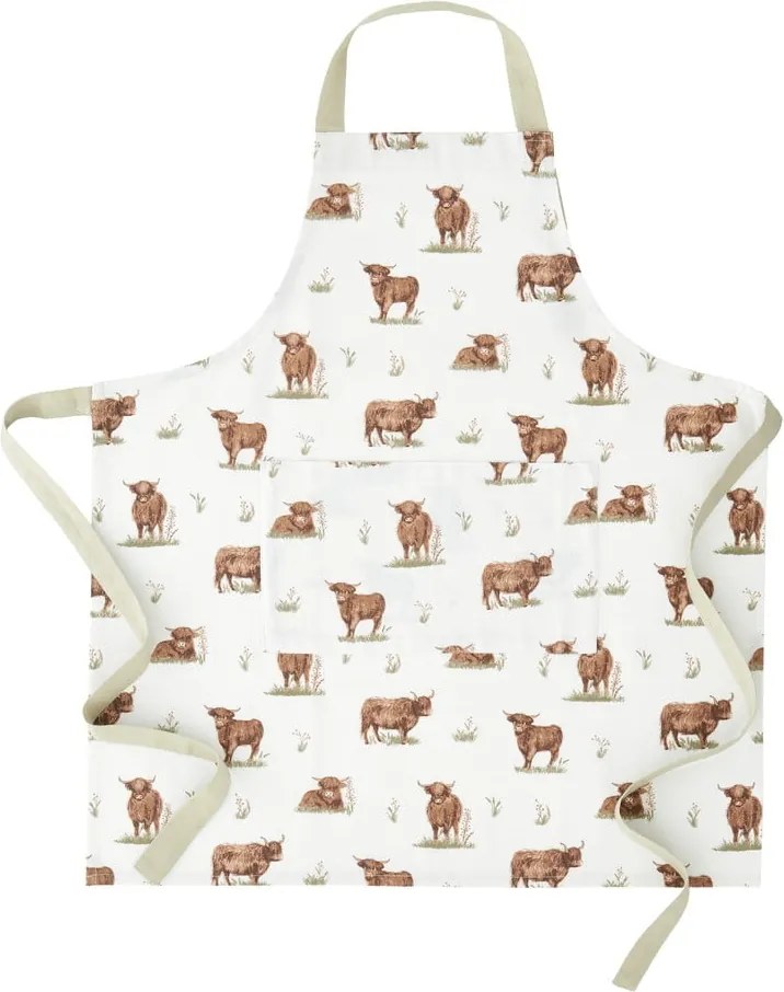 Pamut kötény Angus Highland Cow – Catherine Lansfield