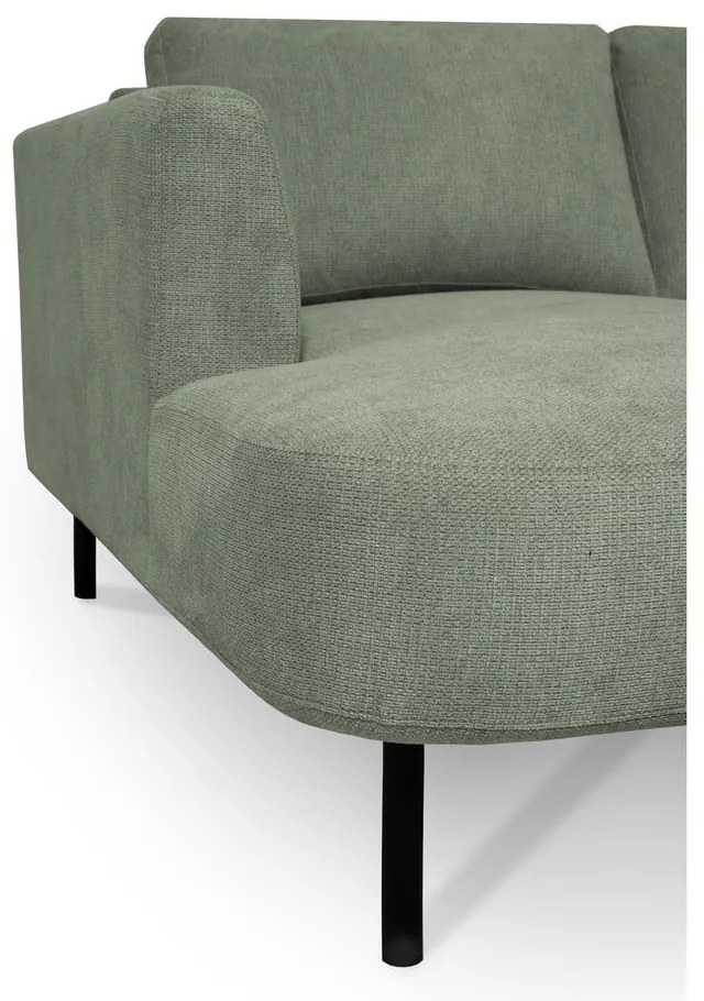 Zöld sarokkanapé (jobb oldali-U alakú) Hero – Scandic