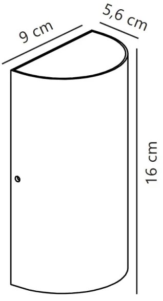 Nordlux - LED Kültéri fali lámpa ROLD LED/10,5W/230V IP54 fekete