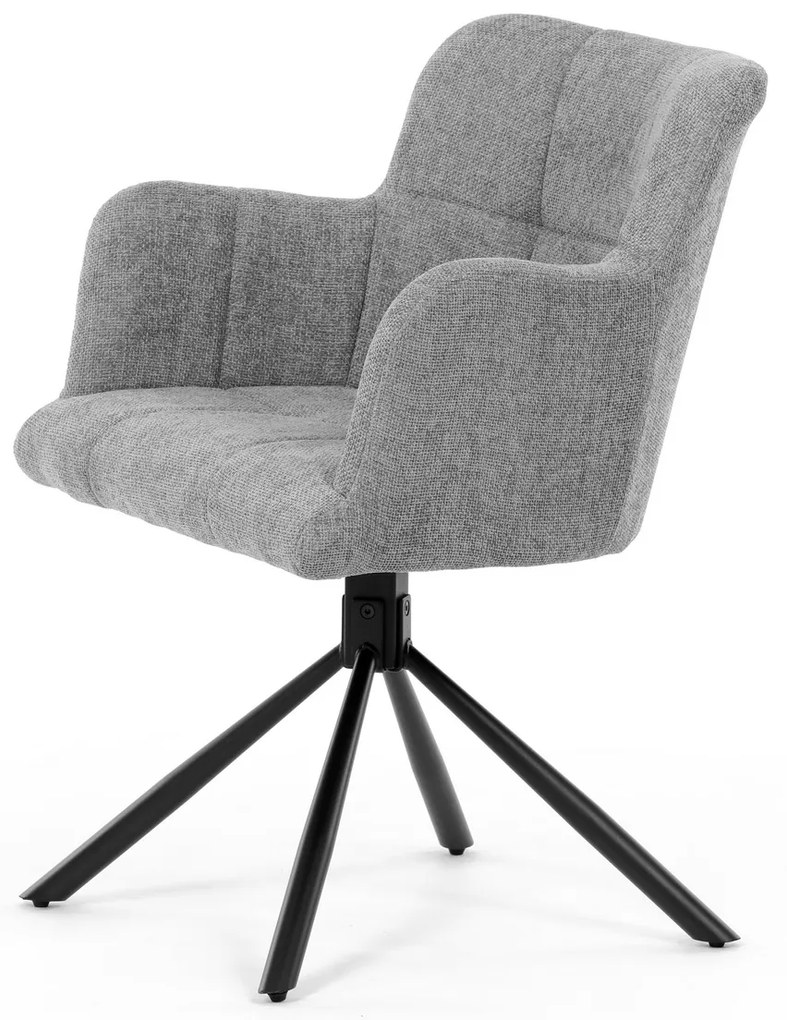 Étkezőszék szett visszatoló mechanizmussalDCH-T1122 GREY2, 2 db