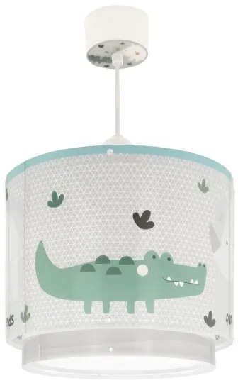 Dalber 60622 - Gyerek csillár RHICO AND CROCO 1xE27/15W/230V