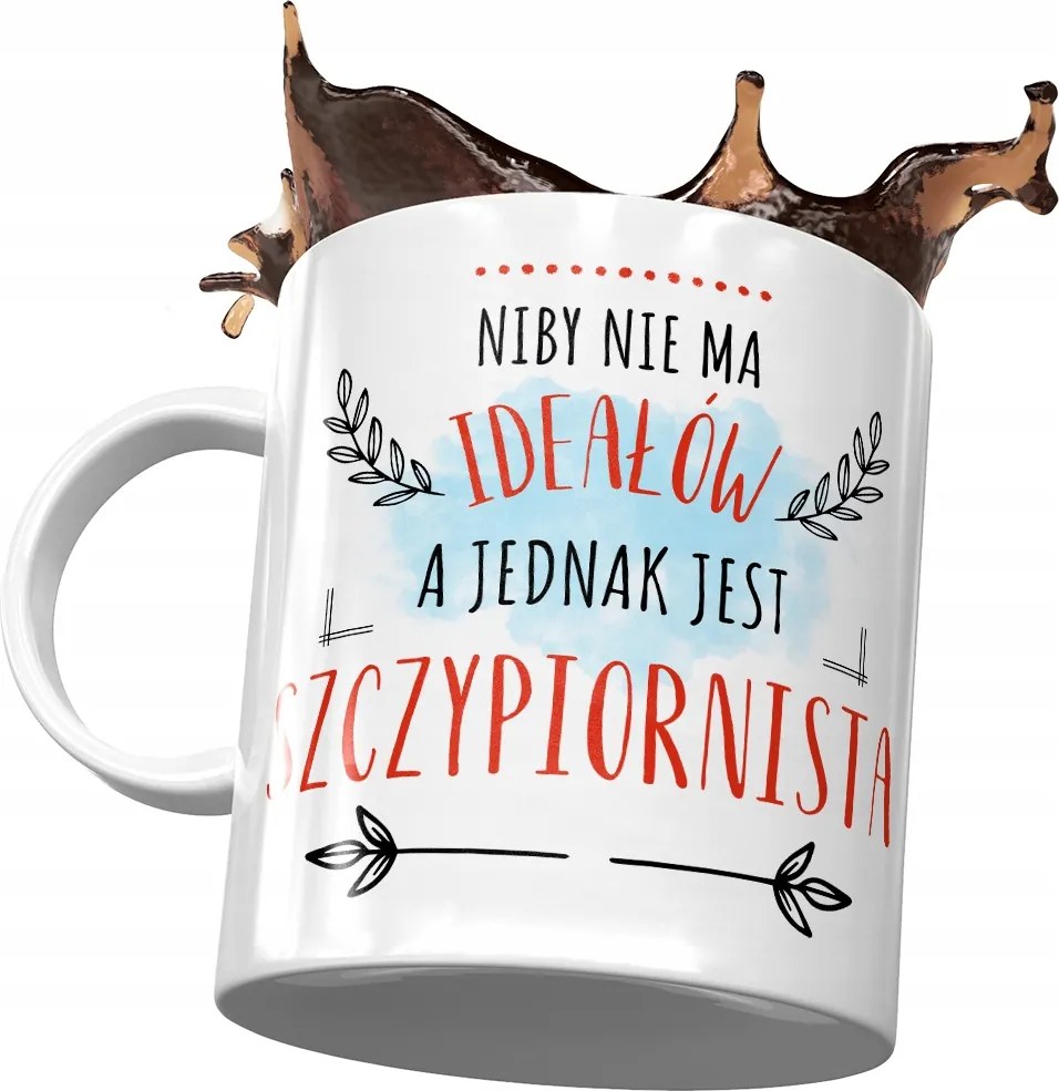 Bögre Csipkésnek Nincs Ideál Nyomtatott Fotóval