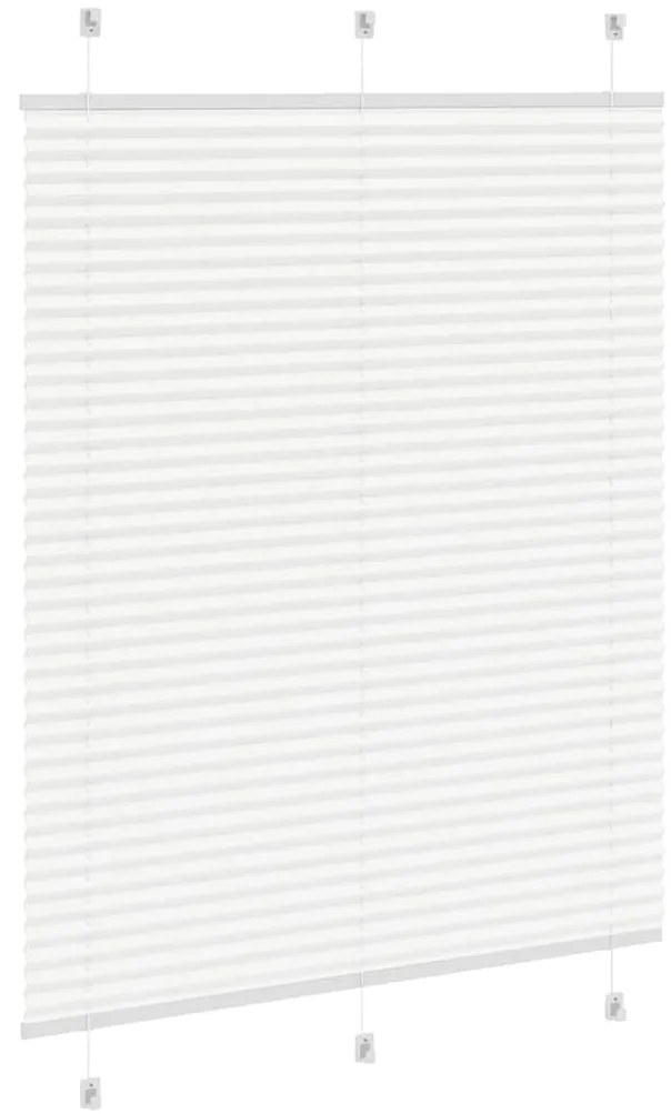 pliszírozott redőny Fehér 105x150cm szövetszélesség 104,4cm