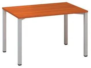 Alfa Office  Alfa 420 konferenciaasztal szürke lábazattal, 120 x 80 x 74,2 cm, egyenes kivitel, cseresznye mintázat%