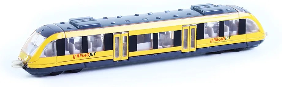 Rappa Fém regionális vonat RegioJet, 17 cm