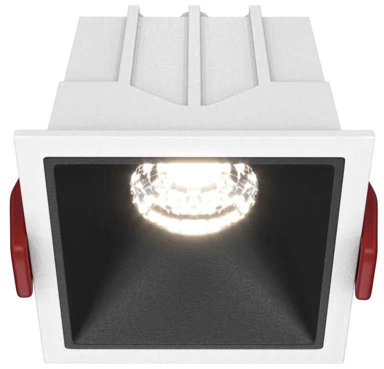 DL043-01-10W4K-D-SQ-WB Alfa LED Alumínium Süllyesztett Lámpa Fehér Színű LED 10 W 4000 Kelvin 500 Lumen IP20