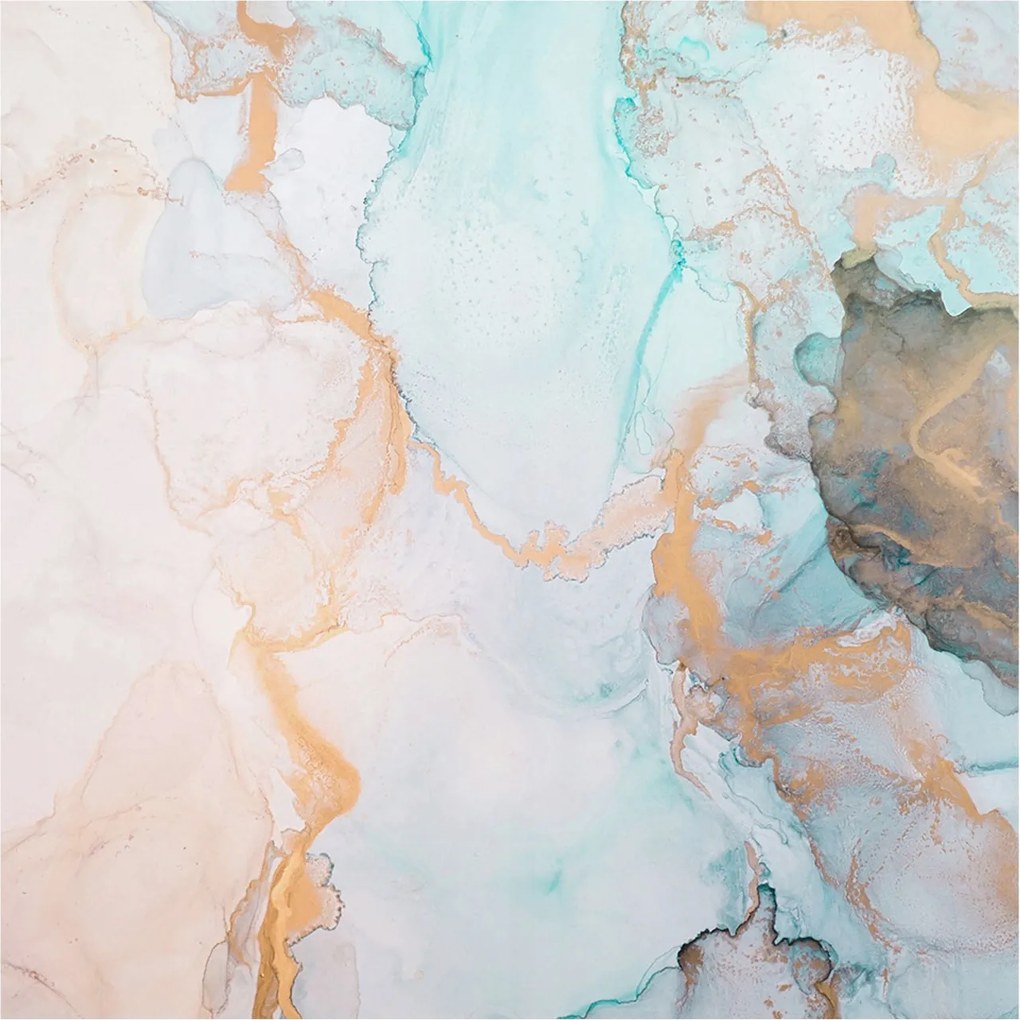 Fotótapéta Flizelin Dekoratív az irodába Akvarell hullámok 250x250 Ragasztó