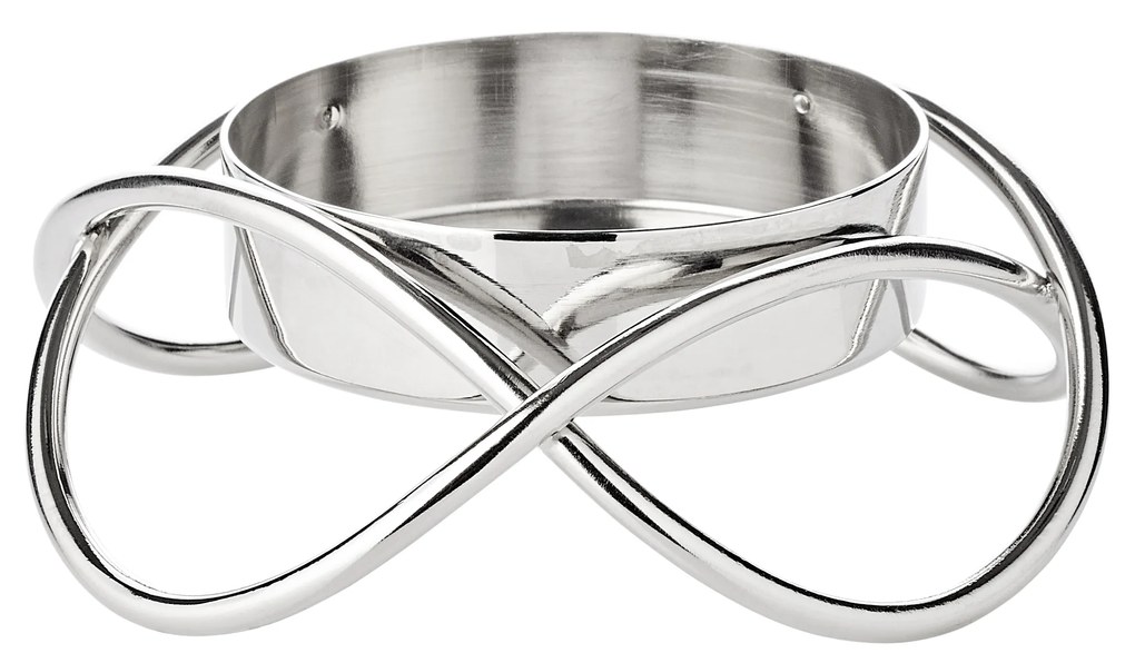 "Bastia" ezüst gyertyatartó, 2 db-os szett - EDZARD