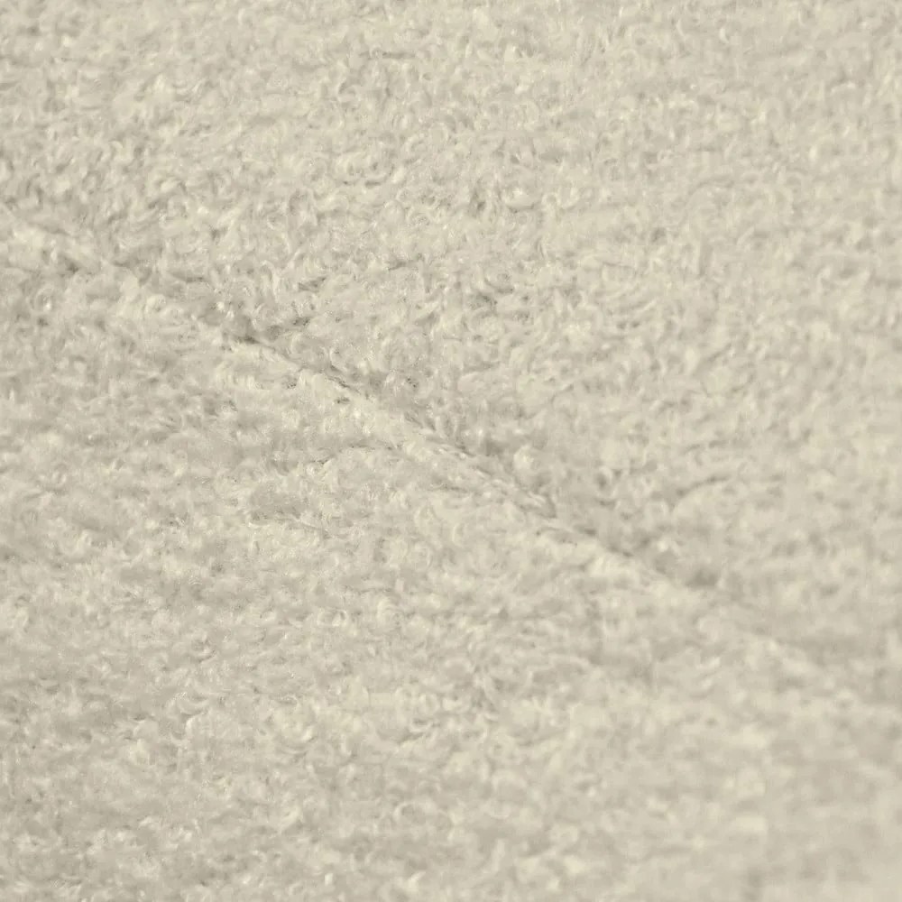 Világosszürke buklé babzsákfotel Seat Lounge – SLOWDOWN