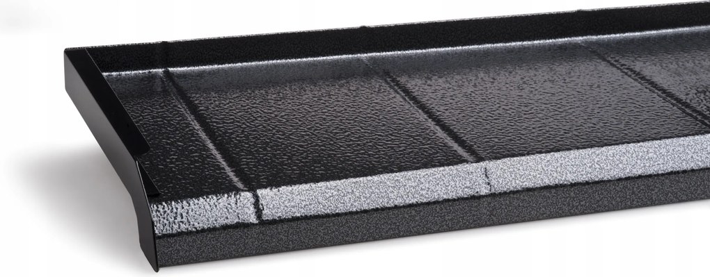 Alumínium Ablakpárkány Alu-csempe Antracit Antik Profil Standard 37,5 cm