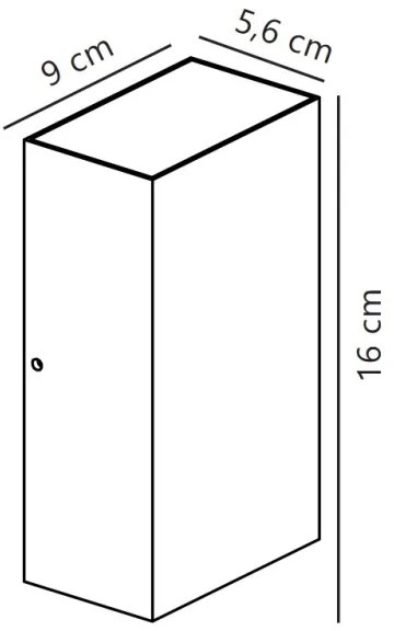 Nordlux - LED Kültéri fali lámpa ROLD LED/10,5W/230V IP54 krémes