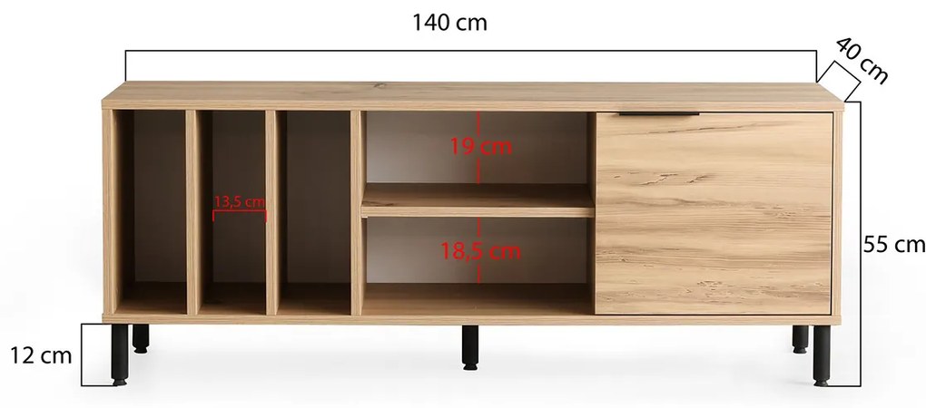 TV asztal Bodegas
