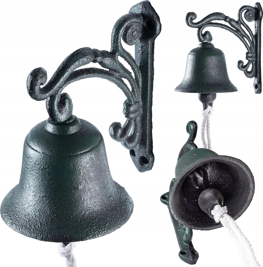 Öntöttvas Csengő Kerti Ajtó Dekoratív Csengő Retro Csengő