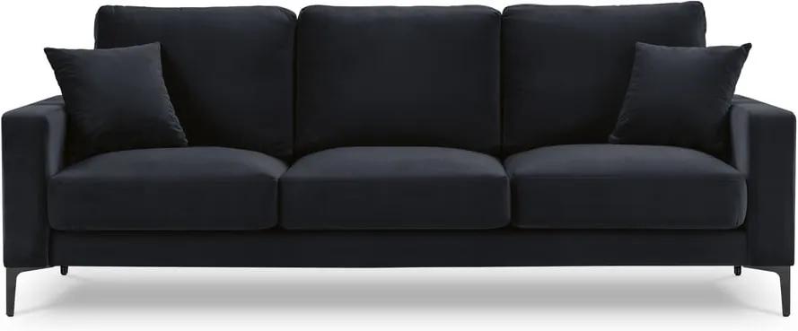 Harmony sötétkék bársony kanapé, 220 cm - Kooko Home
