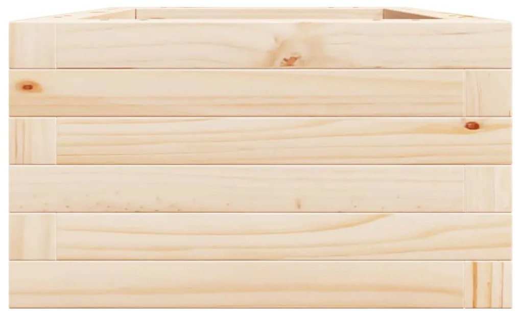 vidaXL tömör fenyő kerti virágláda 40x40x23 cm